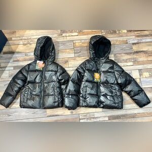 NWT Ozark Trail black puffer coat size 4/5 or 6/6X